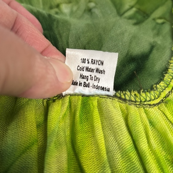 NWOT Women’s Island Planet XL Short Tie Dyed Cover-up/ Dress - Picture 4 of 6